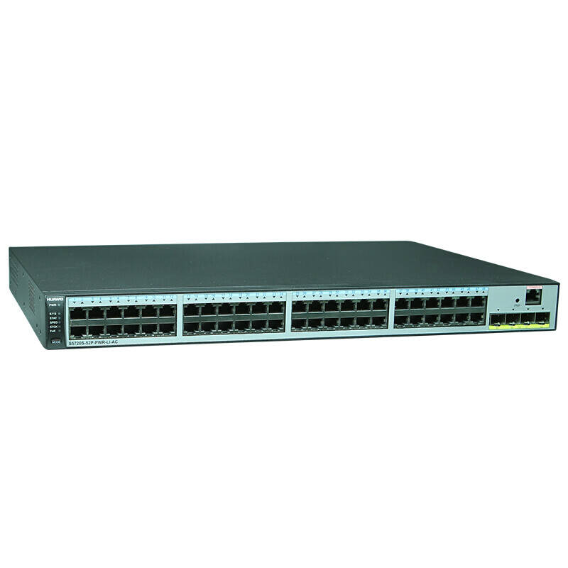 華為S5720S-52P-PWR-LI-AC 下一代精簡型企業(yè)級千兆交換機的卓越之選